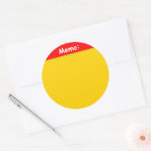Autocollant de mémo (grand) (Enveloppe)