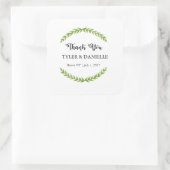 Autocollant de Merci de mariage (Sac)