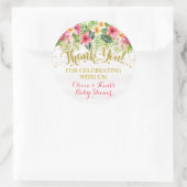 Autocollant de Merci tropical Favoriser Sticker (Sac)