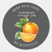 Autocollant de mise en conserve d'étiquette de con (Devant)