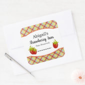 Autocollant de mise en conserve Fraise Fruit (Enveloppe)