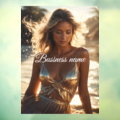 Autocollant de mode personnalisé pour fenêtre (Feuille 3)