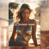 Autocollant de mode personnalisé pour fenêtre (Feuille 2)