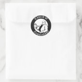 Autocollant de moine (Sac)