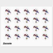 Autocollant de montage Abstrait (Feuille)