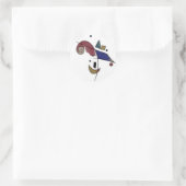 Autocollant de montage Abstrait (Sac)
