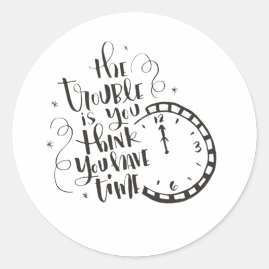 Autocollant de motivation (Devant)