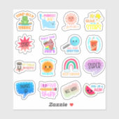 Autocollant de motivation étudiant (Feuille)