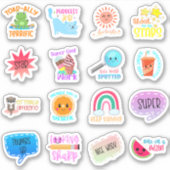 Autocollant de motivation étudiant (Devant)