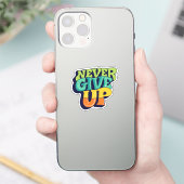Autocollant de motivation Kawaii authentique pour  (Téléphone)