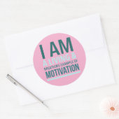 Autocollant de motivation typographique (Enveloppe)