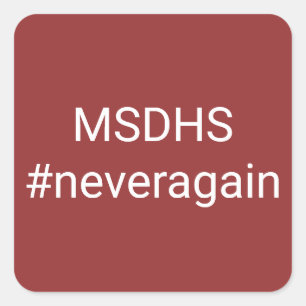 Autocollant de MSDHS