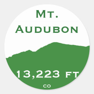 Autocollant de Mt. Audubon