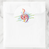 Autocollant de musique (Sac)