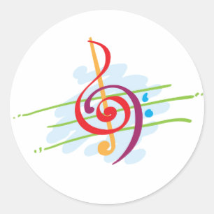 Autocollant de musique