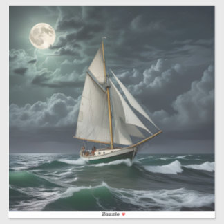 Autocollant de navigation nocturne grand