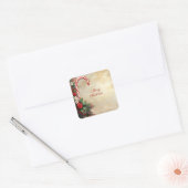 Autocollant de Noël bonbon de Noël (Enveloppe)