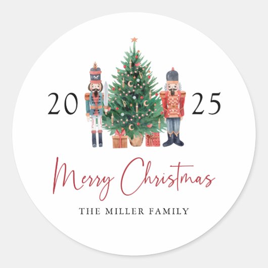 Autocollant de Noël de Nutcracker (Devant)