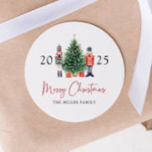 Autocollant de Noël de Nutcracker