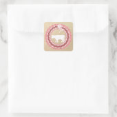 Autocollant de Noël de vache (Sac)