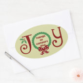 Autocollant de Noël mignon (Enveloppe)