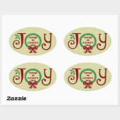 Autocollant de Noël mignon (Feuille)