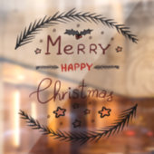 Autocollant de Noël pour fenêtre (Feuille 2)