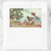 Autocollant de Noël Vintage (Sac)