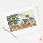 Autocollant de Noël Vintage (Enveloppe)