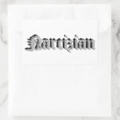 Autocollant de nom Narcizian (Sac)