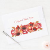 Autocollant de nourriture Fleurs, Fruits et Baies (Enveloppe)