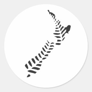 Autocollant de NZ de fougère