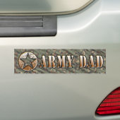 Autocollant de papa d'armée (En voiture)