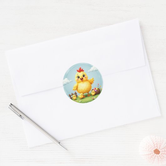 Autocollant de Pâques (Enveloppe)