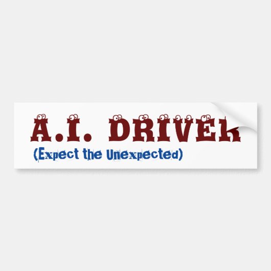Autocollant de pare-chocs AI (Devant)