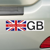 Autocollant de pare-chocs anglais | Drapeau du jac (En voiture)
