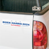 Autocollant de pare-chocs Biden-Harris 2024 (Sur camion)