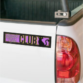 Autocollant de pare-chocs Black Cat Club (Sur camion)