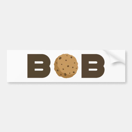 autocollant de pare-chocs Bob cookie (Devant)