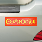 Autocollant de pare-chocs Corndogs (En voiture)