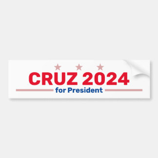 Autocollant de pare-chocs Cruz 2024