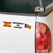 Autocollant de pare-chocs de Catalogne Independenc (Sur camion)