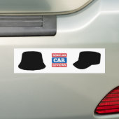 Autocollant de pare-chocs des Casquettes RCR (En voiture)