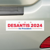 Autocollant de pare-chocs DeSantis 2024 (En voiture)