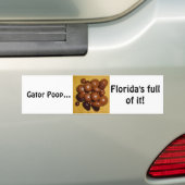 Autocollant de pare-chocs Gator Floride (En voiture)