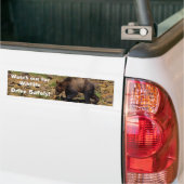 Autocollant de pare-chocs GRizzly Bear Cub Wildlif (Sur camion)