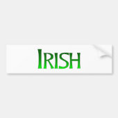 Autocollant de pare-chocs irlandais, à vendre ! (Devant)