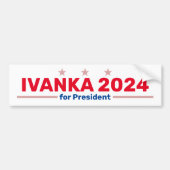 Autocollant de pare-chocs Ivanka 2024 (Devant)