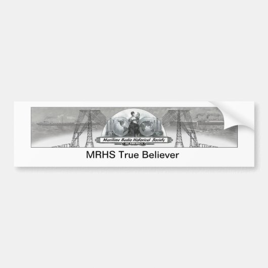 Autocollant de pare-chocs MRHS True Believer (Devant)