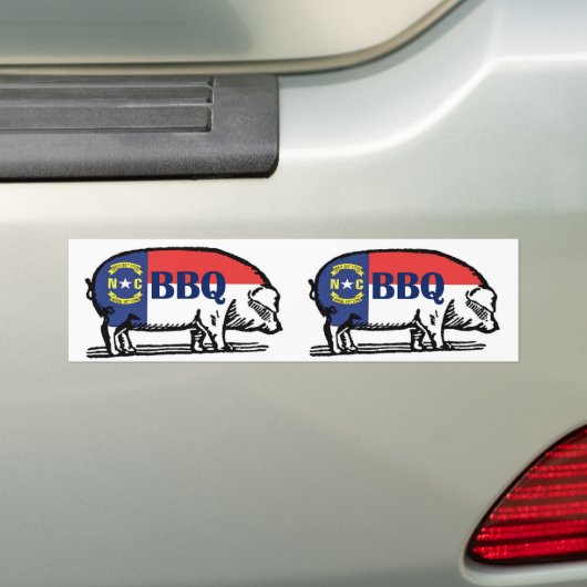 Autocollant de pare-chocs NC BBQ (En voiture)